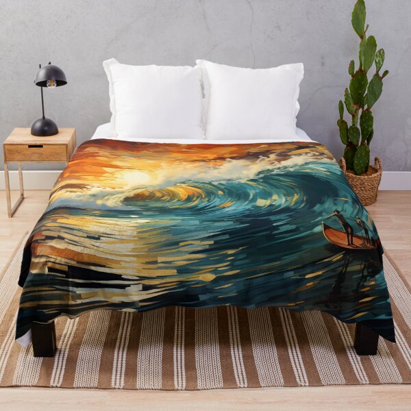 Item preview, Giant Ocean Wave at Sunset Dramatic Seascape designed and sold by GutyzDesignsES.