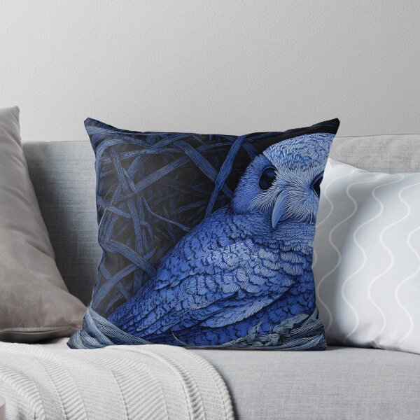 Item preview, Nesting blue owl designed and sold by ScienceRex.