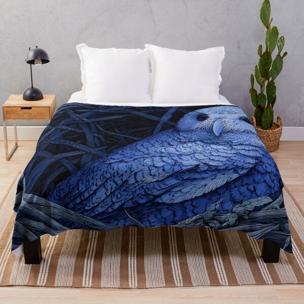 Item preview, Nesting blue owl designed and sold by ScienceRex.