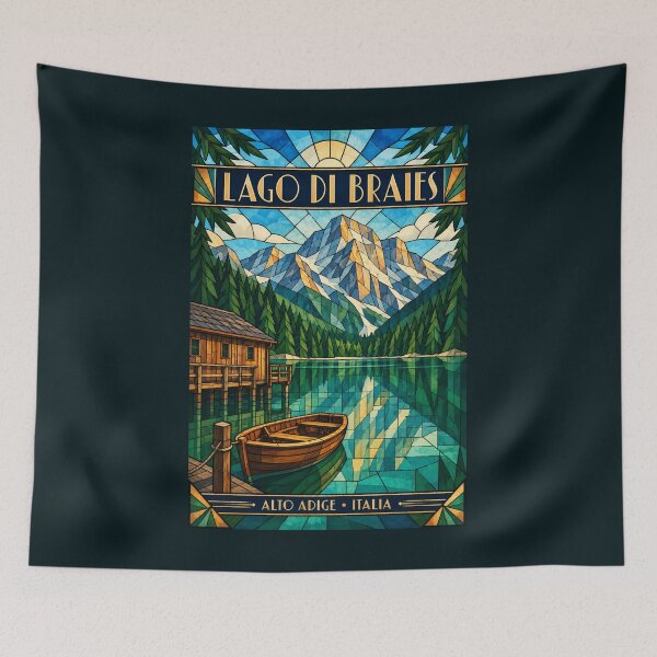 Item preview, Lago di Braies - Alto Adige - Italia designed and sold by GoodOldVintage.