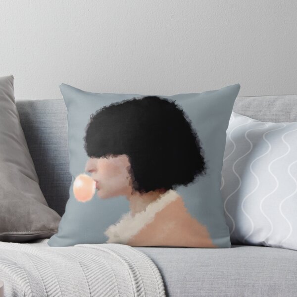 Item preview, The Girl with Bangs designed and sold by Claudia  Dias.
