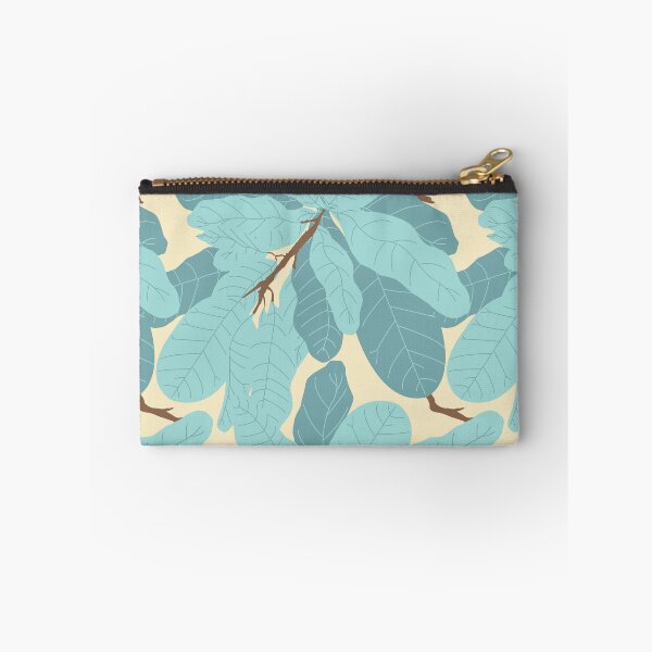 Item preview, Tropicana Banana Leaves in Cream + Mint designed and sold by YesterdayColl.