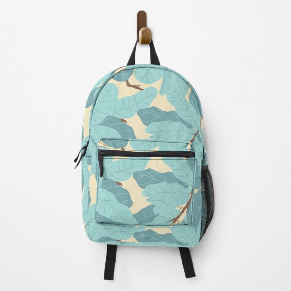 Item preview, Tropicana Banana Leaves in Cream + Mint designed and sold by YesterdayColl.