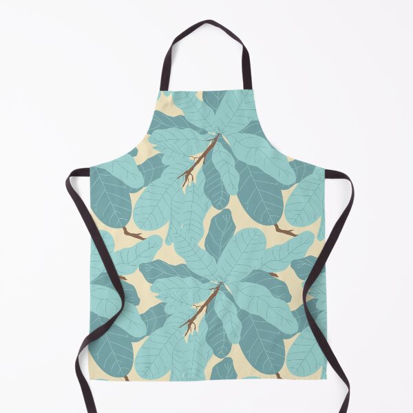 Item preview, Tropicana Banana Leaves in Cream + Mint designed and sold by YesterdayColl.