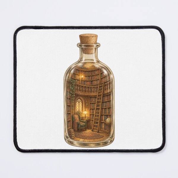Item preview, Tiny Library In A Glass Bottle designed and sold by Inkworksbyshery.