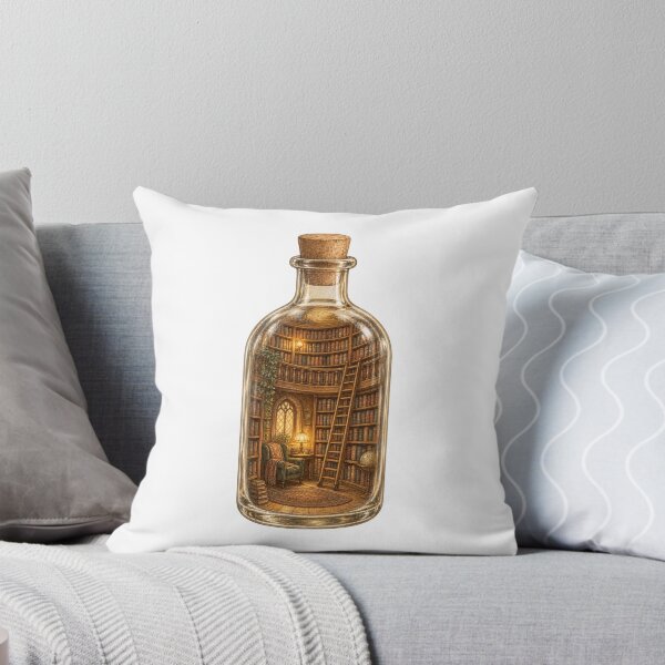 Item preview, Tiny Library In A Glass Bottle designed and sold by Inkworksbyshery.