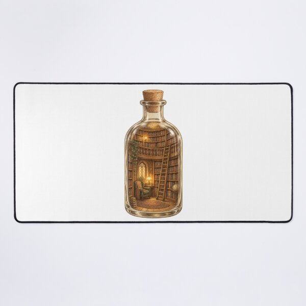 Item preview, Tiny Library In A Glass Bottle designed and sold by Inkworksbyshery.