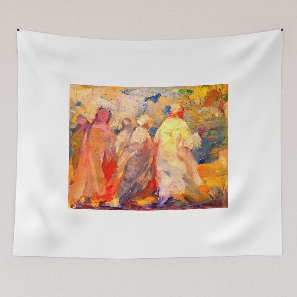 Item preview, "Going to Friday Prayer" designed and sold by AshrafinoKamelo.