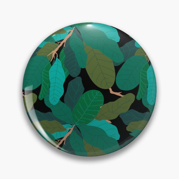 Item preview, Tropicana Banana Leaves in Classic Black designed and sold by YesterdayColl.