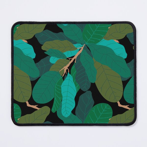 Item preview, Tropicana Banana Leaves in Classic Black designed and sold by YesterdayColl.