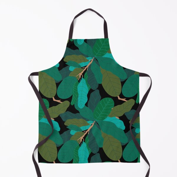 Item preview, Tropicana Banana Leaves in Classic Black designed and sold by YesterdayColl.