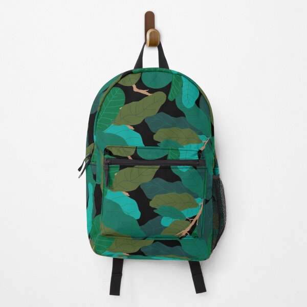 Item preview, Tropicana Banana Leaves in Classic Black designed and sold by YesterdayColl.