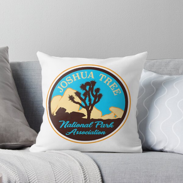 Item preview, Joshua Tree Desert Landscape Art Print with Vibrant Colors and Minimalist Style designed and sold by CoronaBeDamned.