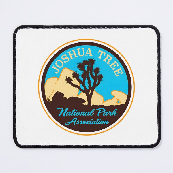 Item preview, Joshua Tree Desert Landscape Art Print with Vibrant Colors and Minimalist Style designed and sold by CoronaBeDamned.