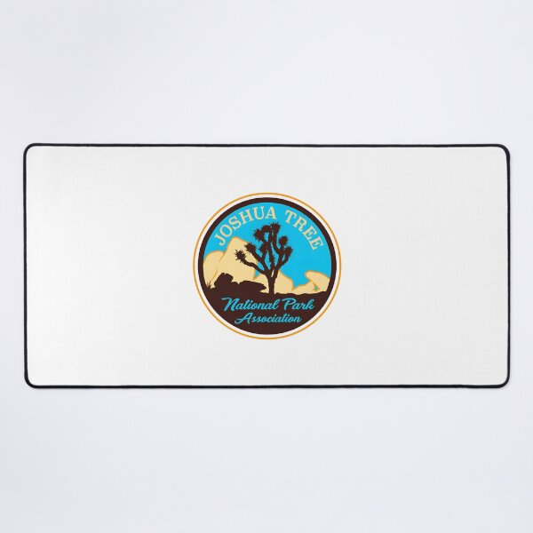 Item preview, Joshua Tree Desert Landscape Art Print with Vibrant Colors and Minimalist Style designed and sold by CoronaBeDamned.