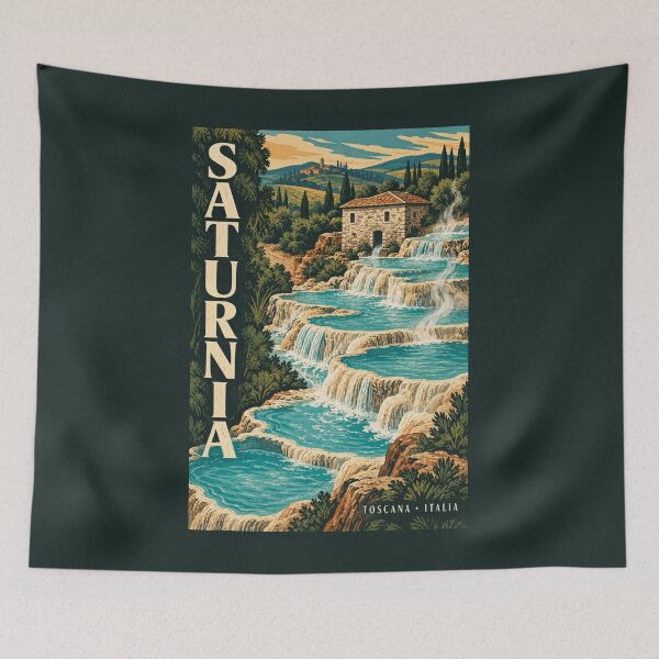 Item preview, Saturnia - Toscana - Italia designed and sold by GoodOldVintage.