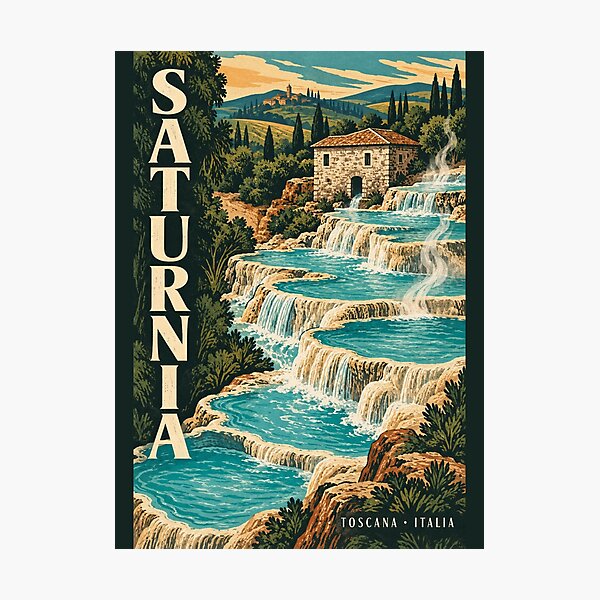 Item preview, Saturnia - Toscana - Italia designed and sold by GoodOldVintage.