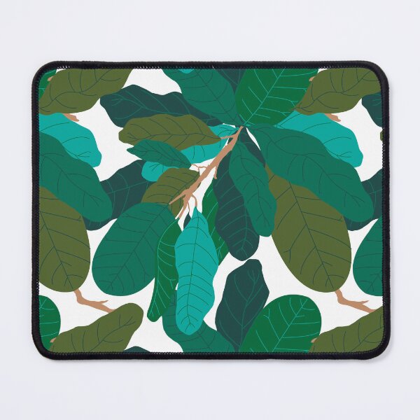 Item preview, Tropicana Banana Leaves in Classic White designed and sold by YesterdayColl.