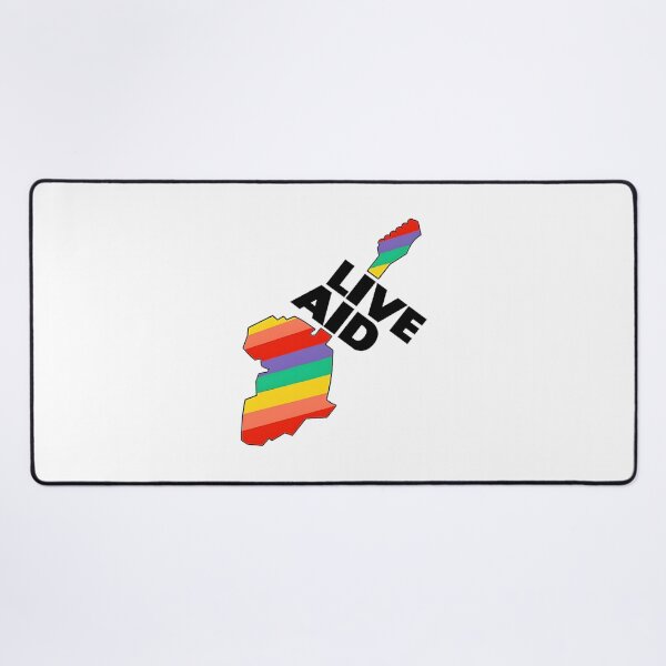 Item preview, Live Aid Concert Vintage Inspired Music Festival Design designed and sold by CoronaBeDamned.