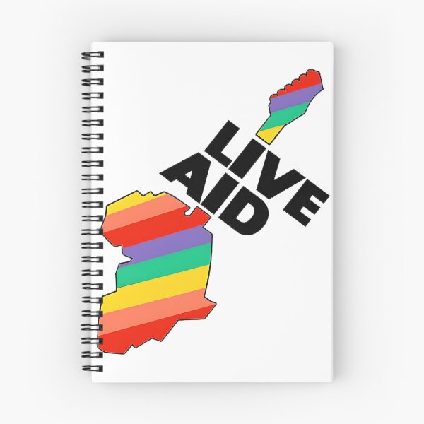 Item preview, Live Aid Concert Vintage Inspired Music Festival Design designed and sold by CoronaBeDamned.