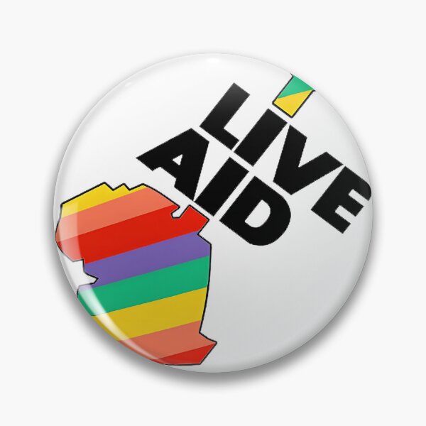 Item preview, Live Aid Concert Vintage Inspired Music Festival Design designed and sold by CoronaBeDamned.