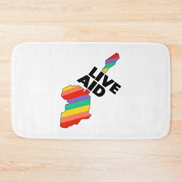 Item preview, Live Aid Concert Vintage Inspired Music Festival Design designed and sold by CoronaBeDamned.