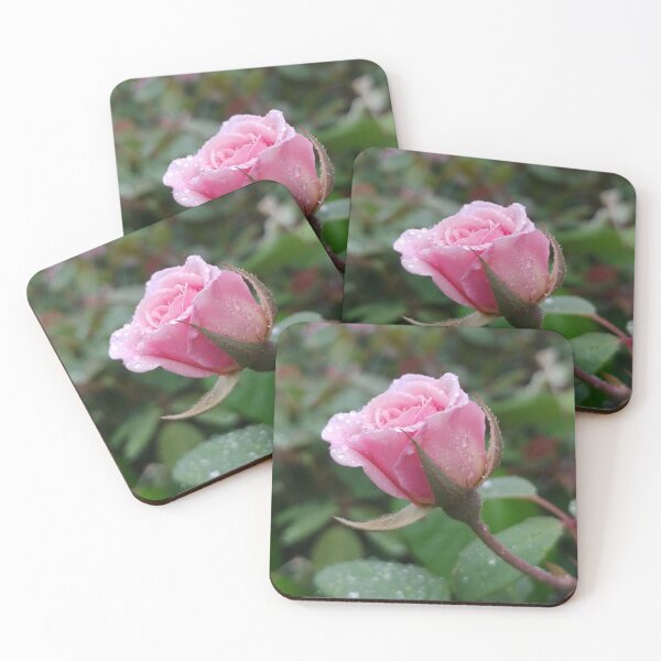 Item preview, Pink Sweetheart Rose with Dew designed and sold by boldtvillemayor.