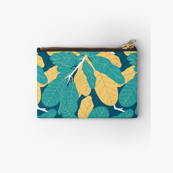 Item preview, Tropicana Banana Leaves in Jungle Green + Banana Yellow designed and sold by YesterdayColl.