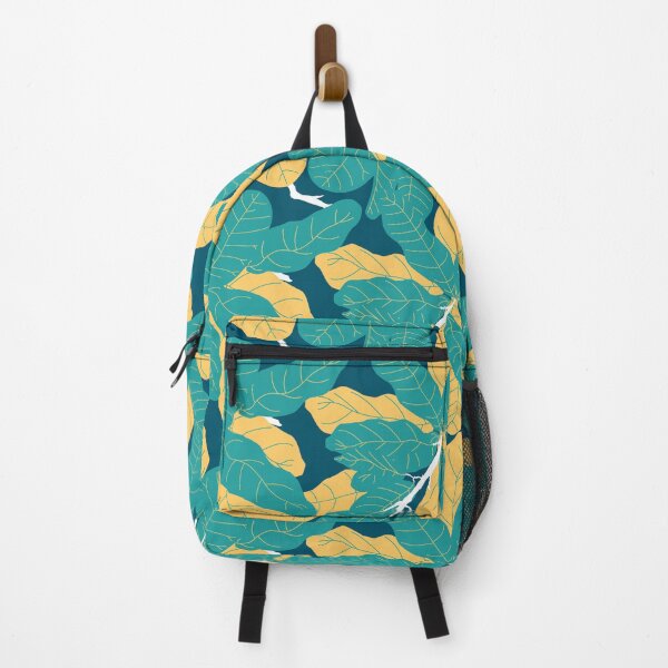 Item preview, Tropicana Banana Leaves in Jungle Green + Banana Yellow designed and sold by YesterdayColl.