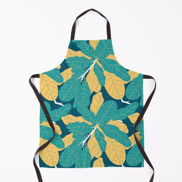 Item preview, Tropicana Banana Leaves in Jungle Green + Banana Yellow designed and sold by YesterdayColl.