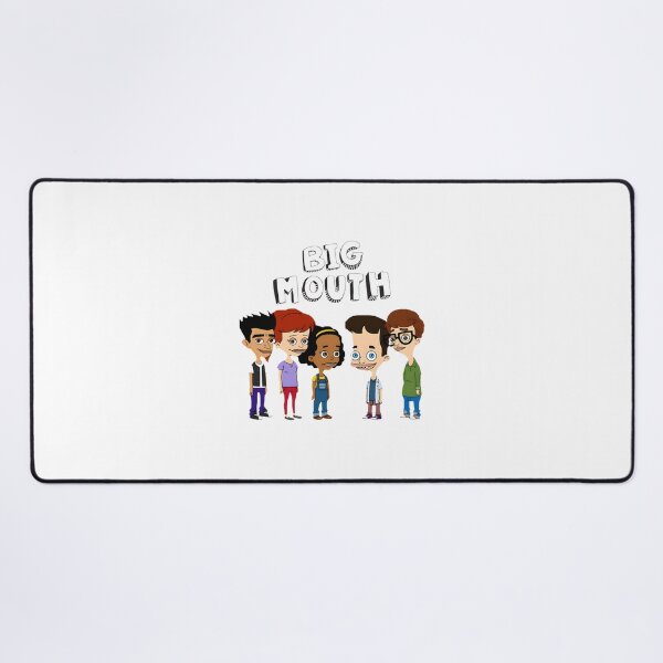 Item preview, Big Mouth Inspired Members Smiling Face Illustration designed and sold by h25082006.