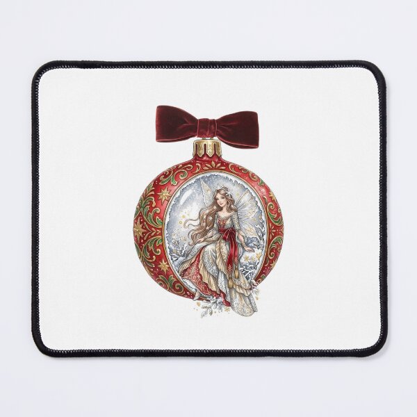 Item preview, Enchanted winter fairy Christmas decorations designed and sold by VibranPalette.