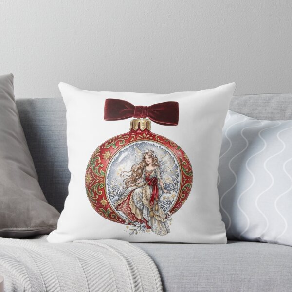 Item preview, Enchanted winter fairy Christmas decorations designed and sold by VibranPalette.