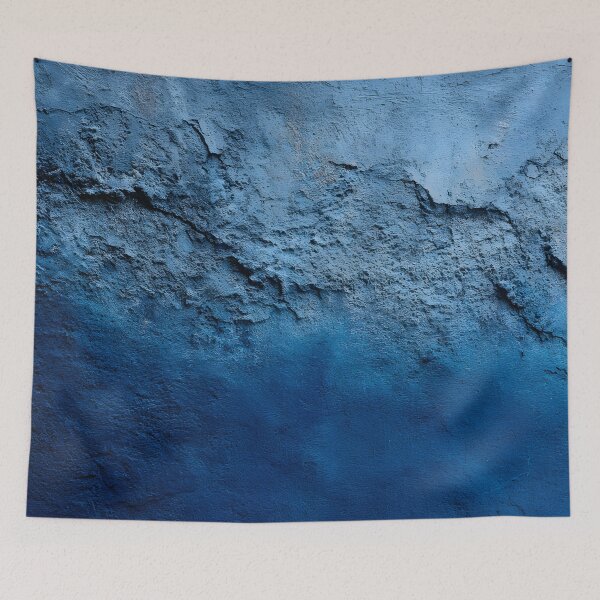 Item preview, Blue painted wall designed and sold by ScienceRex.