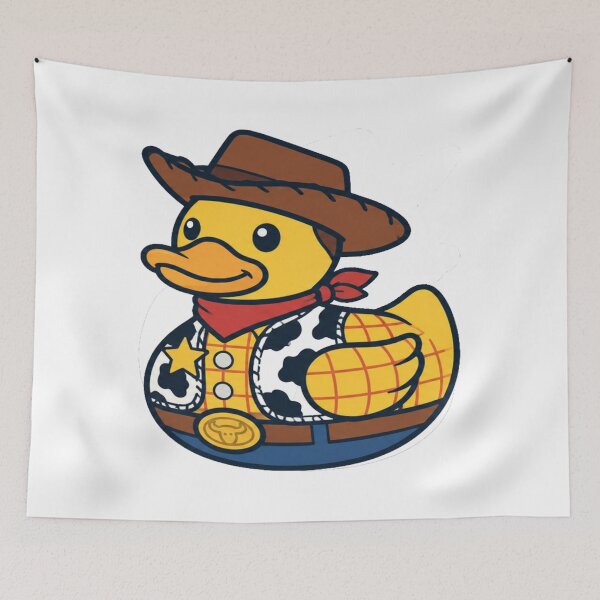 Item preview, Funny Cowboy Sheriff Rubber Duck - Wild West Duck Design designed and sold by 9KYC4.