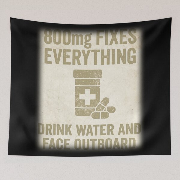 Item preview, 800mg FIXES EVERYTHING designed and sold by InkShiftLabs.