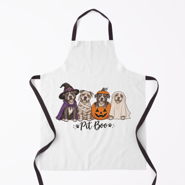 Item preview, Pit Boo Funny Ghost Pumpkin Pitbull Halloween Dog Costume designed and sold by Whirx.