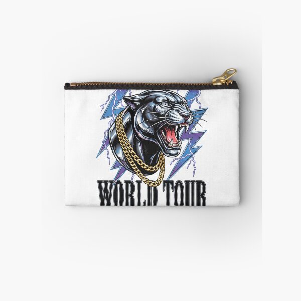 Item preview, Black Panther Vintage 90s Bootleg World Tour Retro Rap Aesthetic designed and sold by MerchViz.