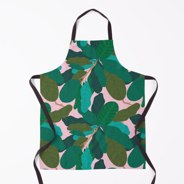 Item preview, Tropicana Banana Leaves in Classic Pink designed and sold by YesterdayColl.