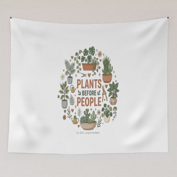 Item preview, Plants Before People Funny Introvert Plant Lover Gift designed and sold by ArtsyElegance4U ⭐⭐⭐⭐⭐.