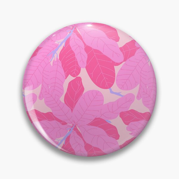 Item preview, Tropicana Banana Leaves in Preppy Pink + Purple designed and sold by YesterdayColl.