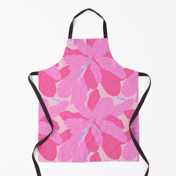 Item preview, Tropicana Banana Leaves in Preppy Pink + Purple designed and sold by YesterdayColl.