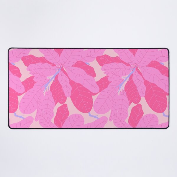 Item preview, Tropicana Banana Leaves in Preppy Pink + Purple designed and sold by YesterdayColl.