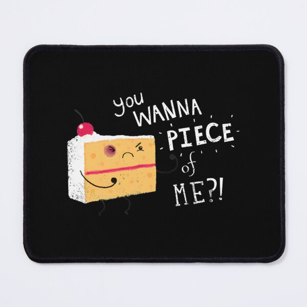 Item preview, Angry Cake Illustration by DinoMike - Unique Funny Dessert Art Design designed and sold by magc14789.