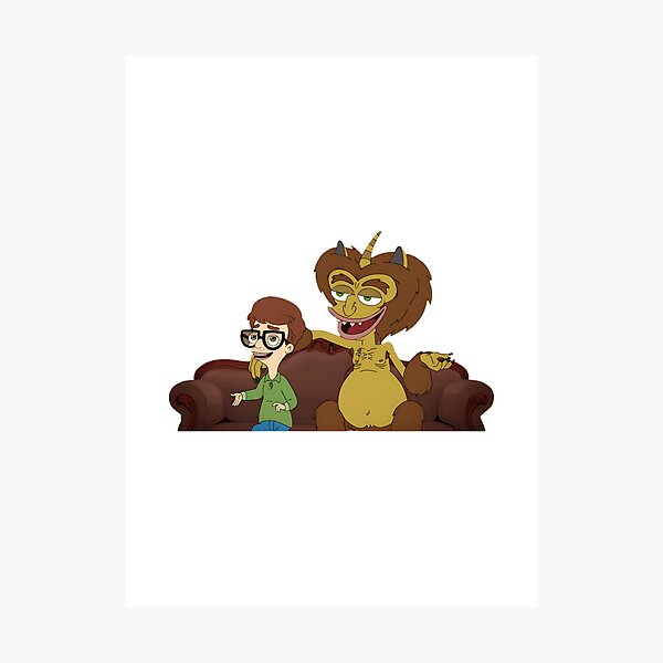 Item preview, Big Mouth Inspired Andrew and Maury Fun Interview Design designed and sold by h25082006.