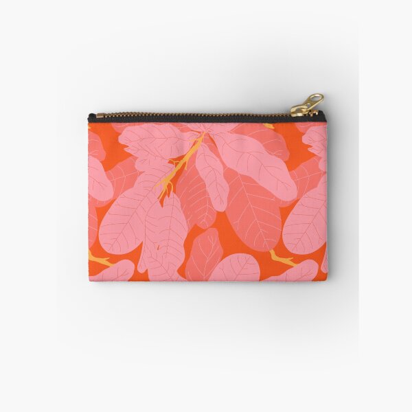 Item preview, Tropicana Banana Leaves in Coral Spice designed and sold by YesterdayColl.