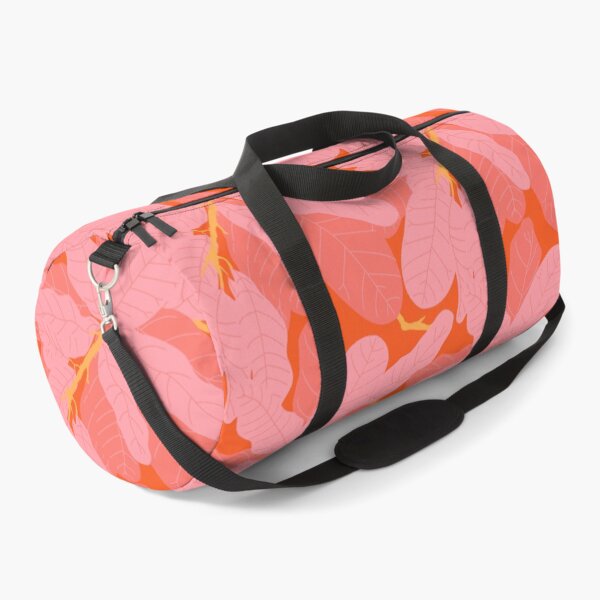 Item preview, Tropicana Banana Leaves in Coral Spice designed and sold by YesterdayColl.