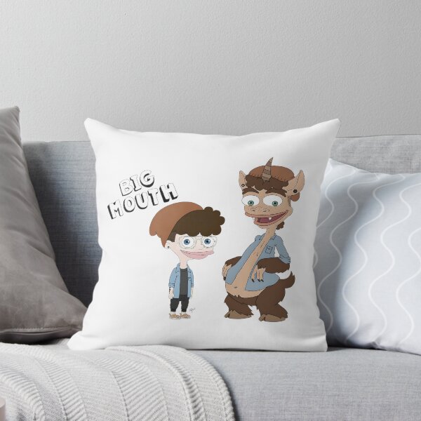 Item preview, Customizable Big Mouth Inspired Characters Illustration designed and sold by h25082006.