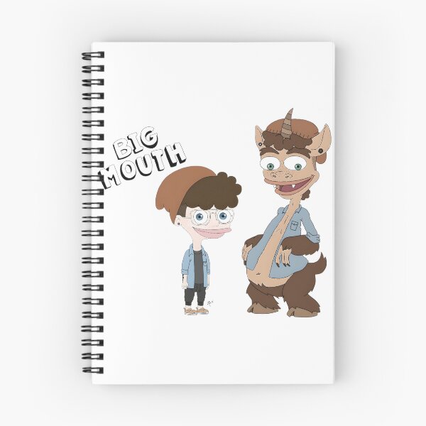 Item preview, Customizable Big Mouth Inspired Characters Illustration designed and sold by h25082006.