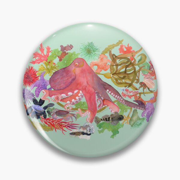 Item preview, Octopus' Garden designed and sold by SMHPaperDesigns.